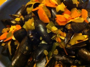 Miesmuscheln Cava - a la Carmencita