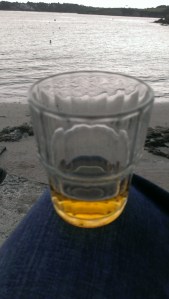 Digestif am Strand