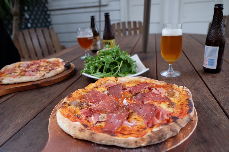 Pizza aus Russell, Nordinsel Neuseeland